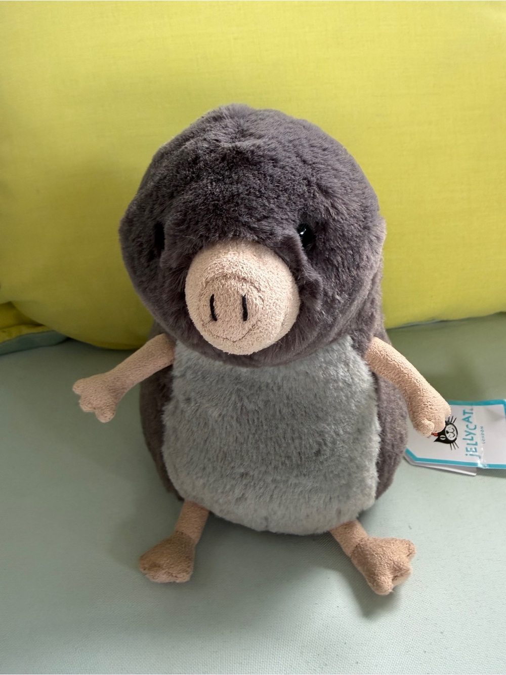 Jellycat Muswel Mole Retired Adorable New With Tags